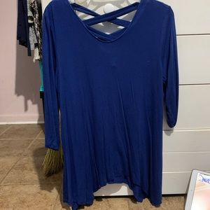 blue 3/4 sleeve from cato’s